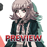 danganronpa chiaki pixel gif danganronpa chiaki pixel gif