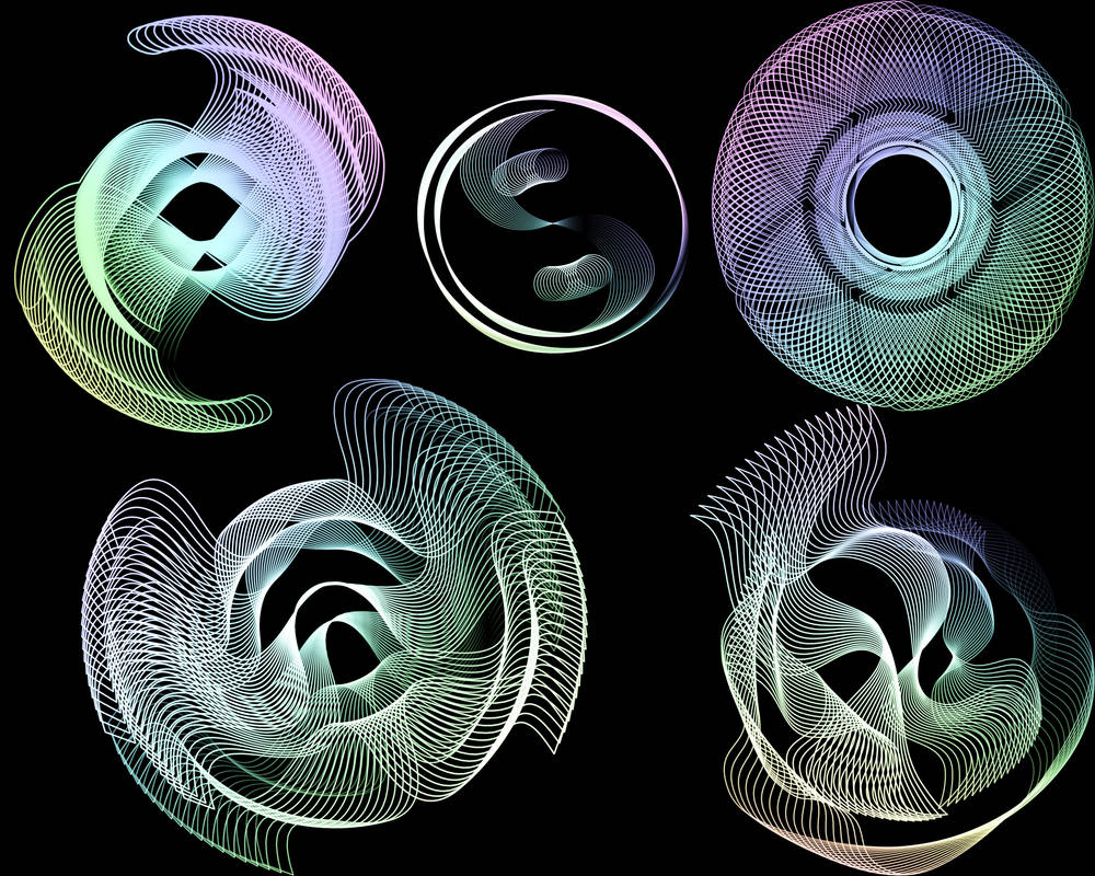 Abstract beam brushes by lagrimadejarjayes on DeviantArt
