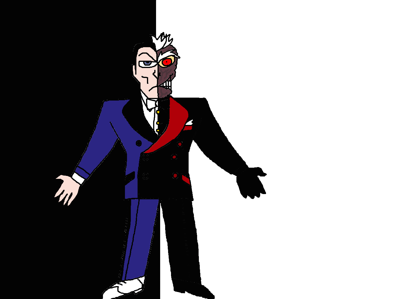Shawl Lapel Double Breasted Tuxedo TWO FACE by RedGeneral4 on DeviantArt