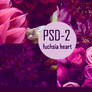 Fuchsia Heart Psd