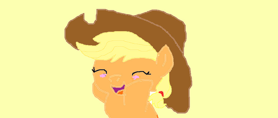 AppleJack filly by DragonWolfie678 on DeviantArt