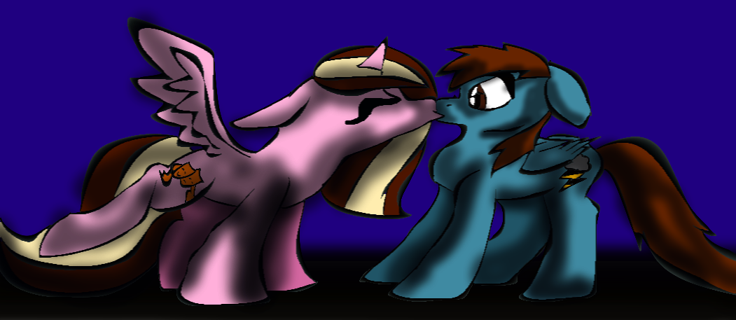 Surprise kiss by StarShineTheAlicorn on DeviantArt