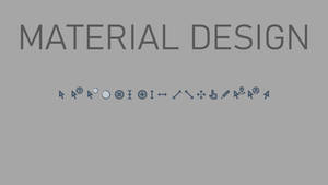 Material Design Cursors (For light theme)