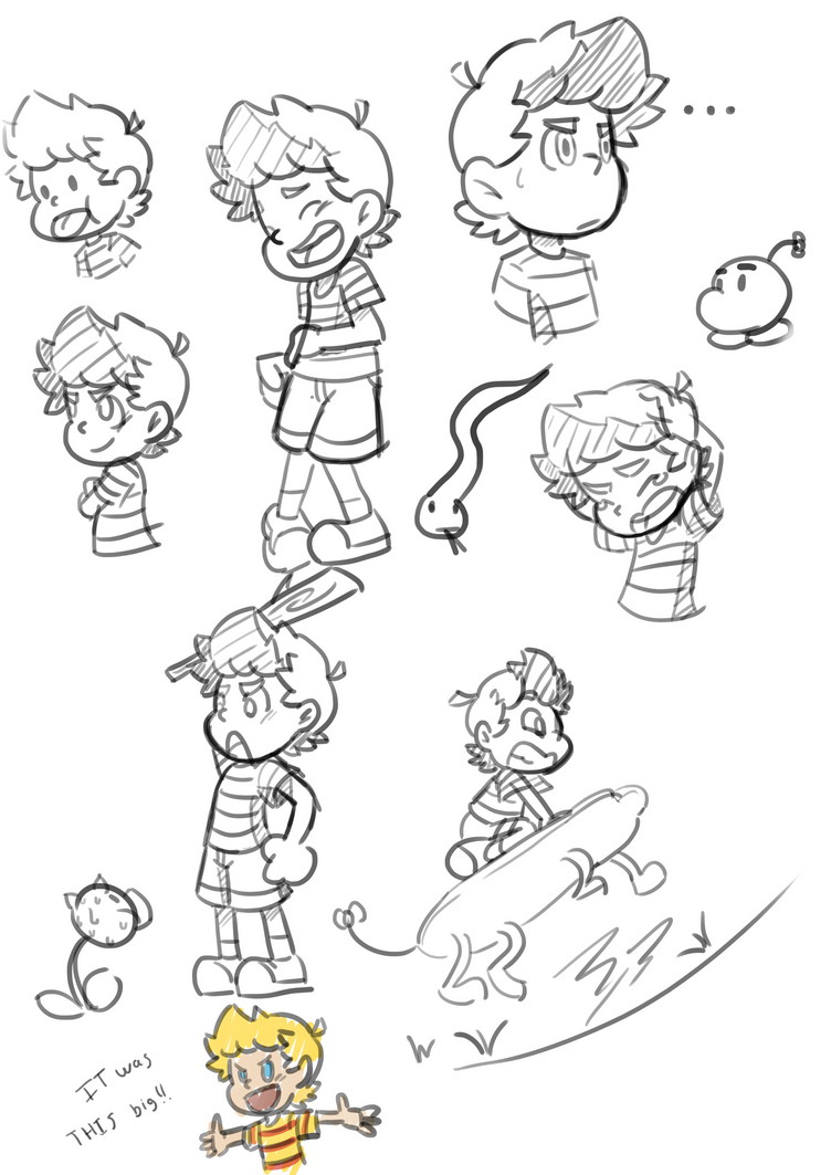 Lucas Doodles by pkluccas on DeviantArt