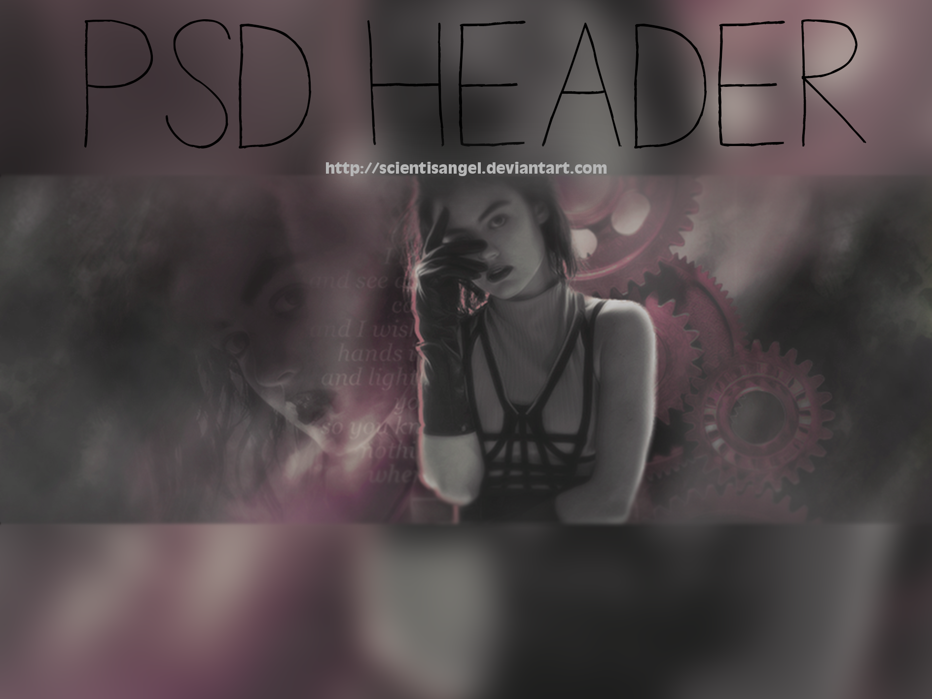 Psd Header by Scientisangel on DeviantArt