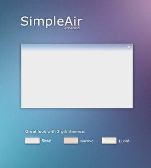 SimpleAir: emerald