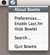 Bowtie Menubar Icon