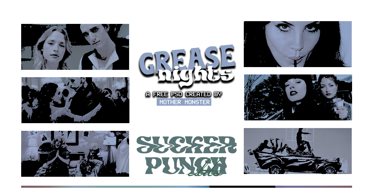 PSD 26 GREASE NIGHTS by suckerpunchpsds on DeviantArt