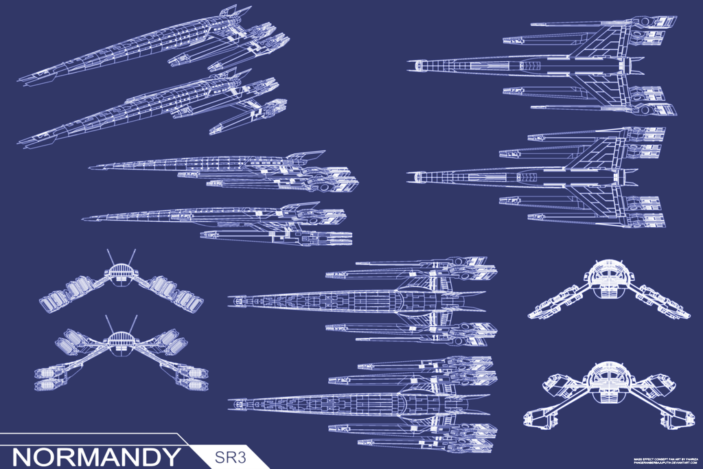 Normandy SR3 Concept BluePrint