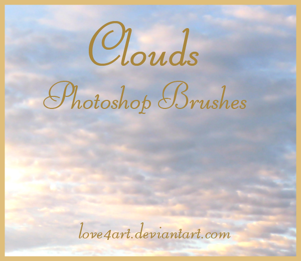 Cloud Photoshop Brushes