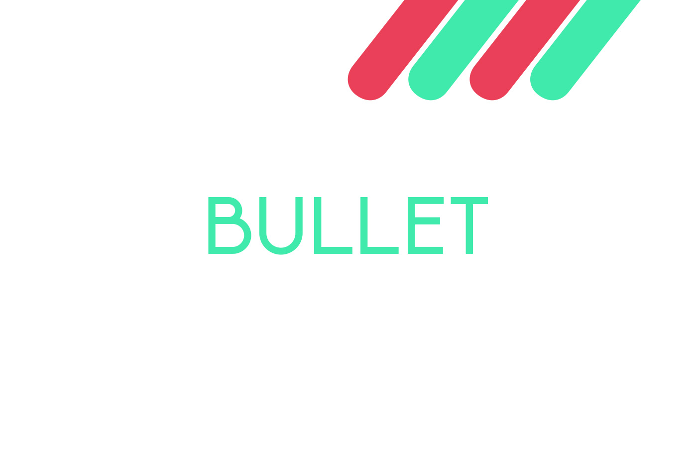 bullet pattren