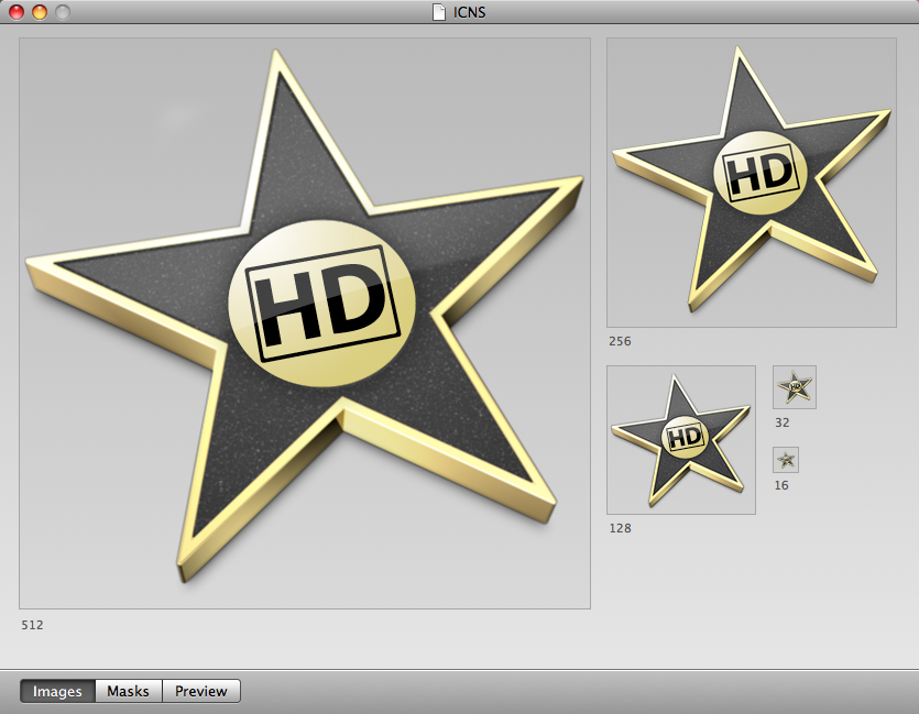 iMovie HD Icon '08,'09 Style