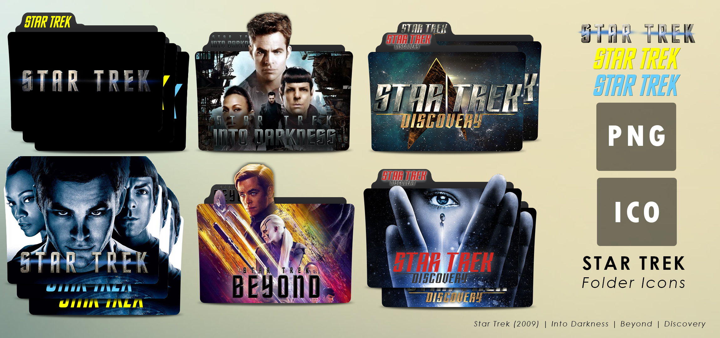 Star Trek Folder Icon Pack by purejoyandhappiness on DeviantArt
