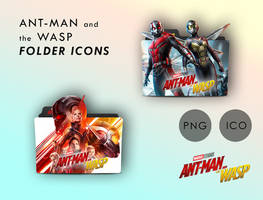 MARVEL MCU Ant-Man and the Wasp Folder Icons