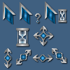 Sapphire Cursor Set