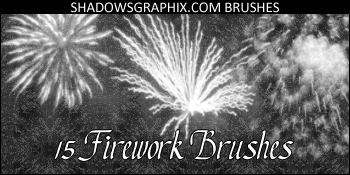 Firework Photoshop Brushes