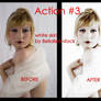 Action no.3 -white skin