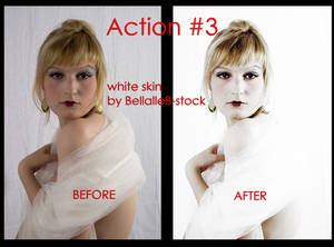 Action no.3 -white skin