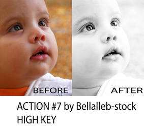 photoshop action no.7 HIGH KEY by bellalleb-stock