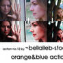 orange and blue action no.12