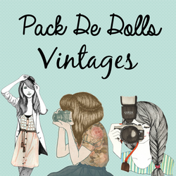 15 Dolls Vintages PNG