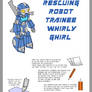Whirly Ghirl cardmodel kit instructions