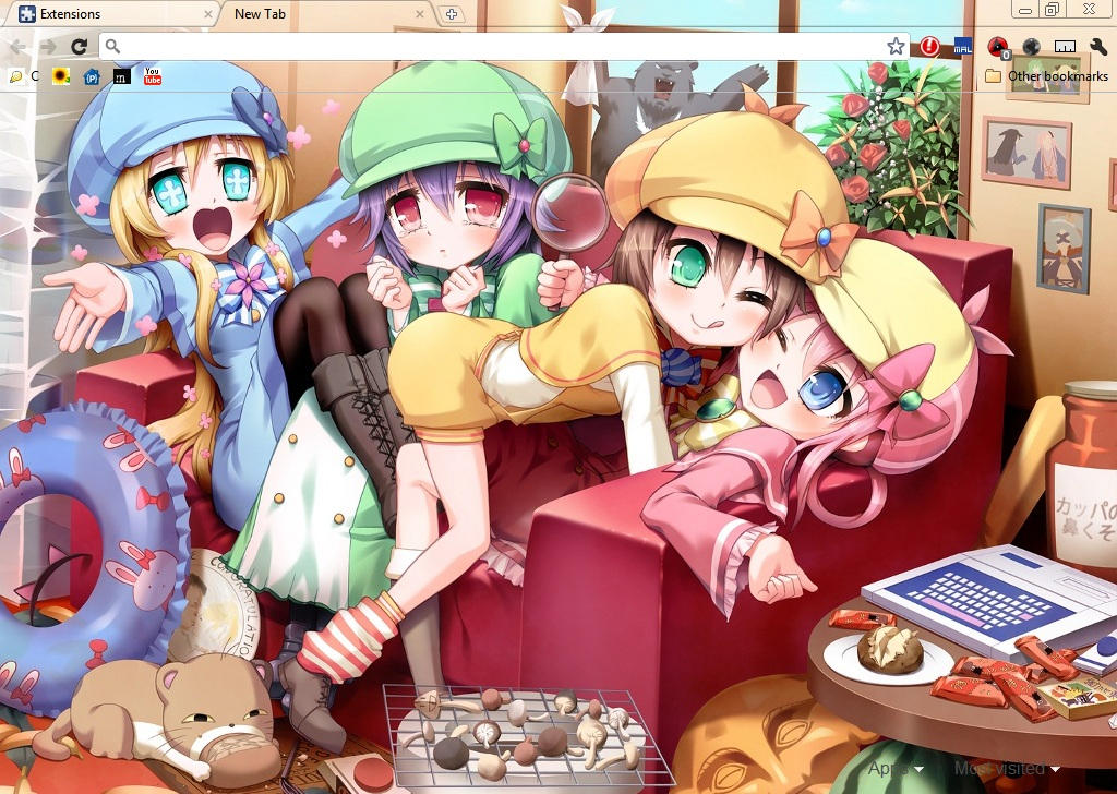 Wallpaper Tantei Opera Milky Holmes By Blodvark On Deviantart Free