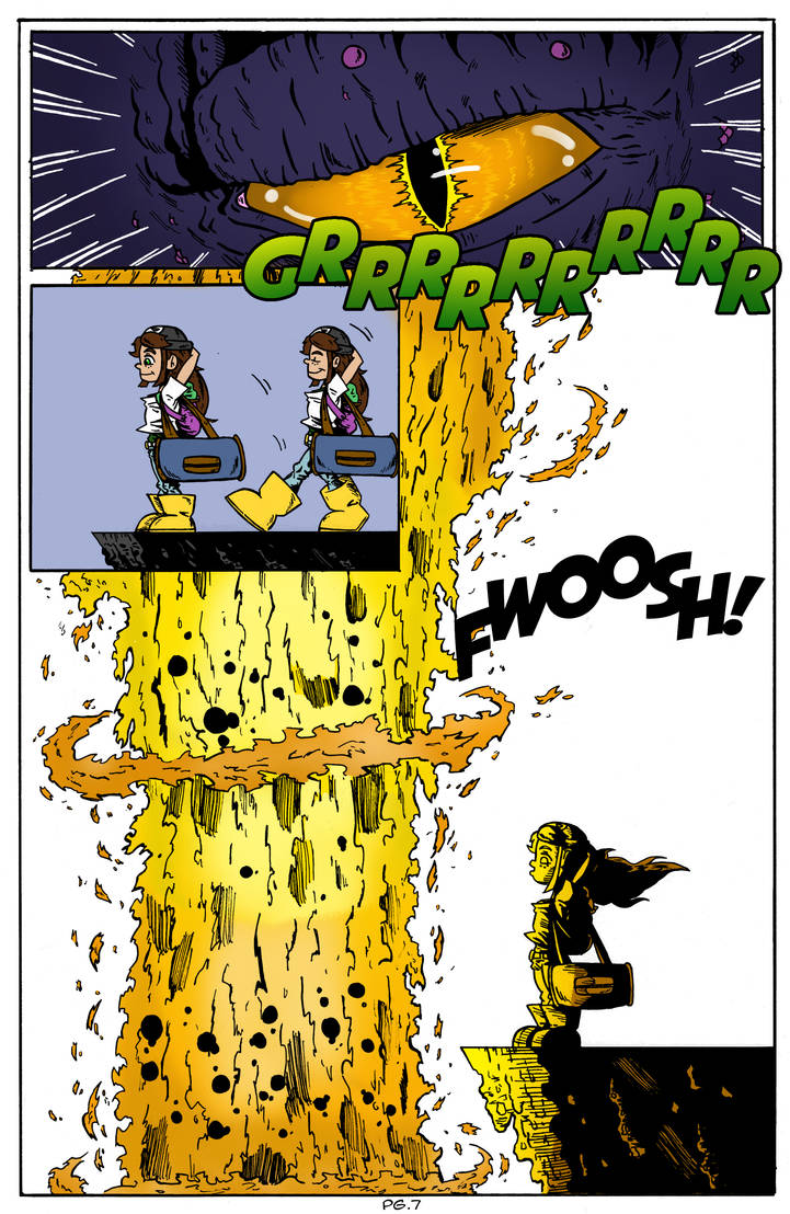 Fire And Brimstone Pg 7 Color by thetoon43 on DeviantArt