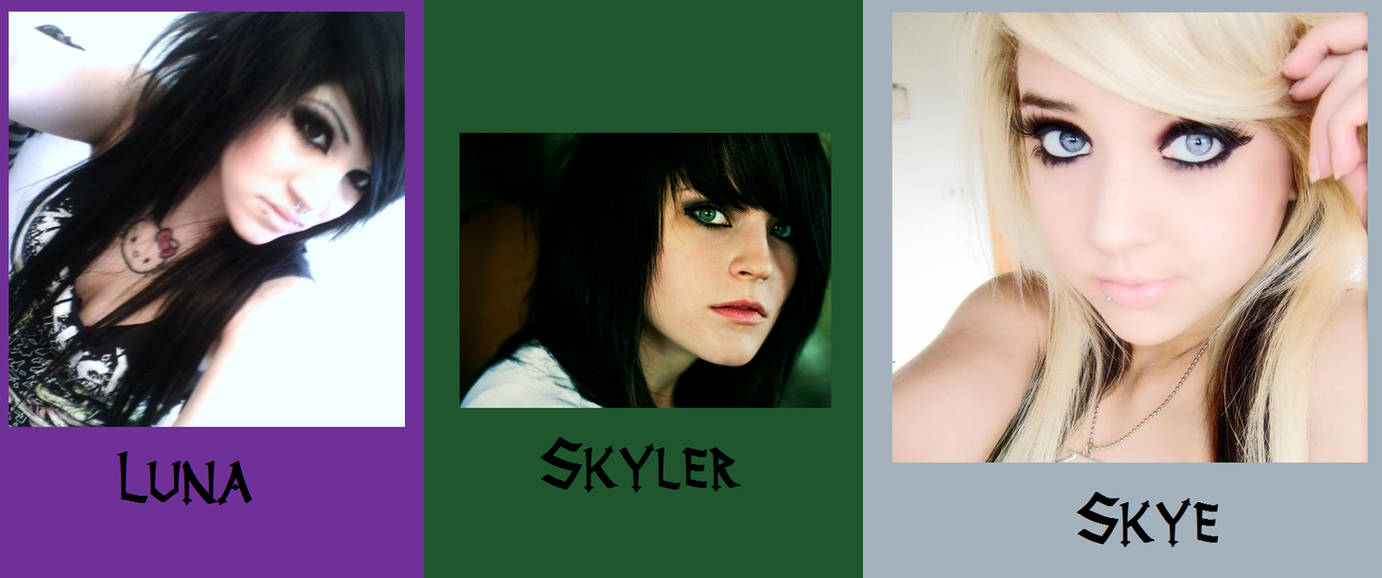 Luna, Skyler, Skye by WorldOfMuffins on DeviantArt