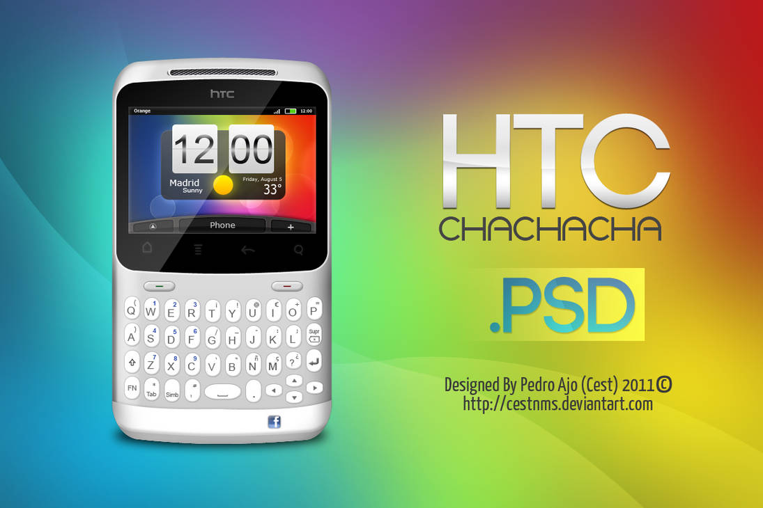 HTC Chachacha PSD