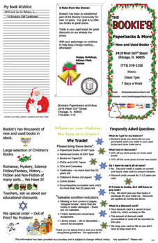 Simple Brochure: Holiday stlye