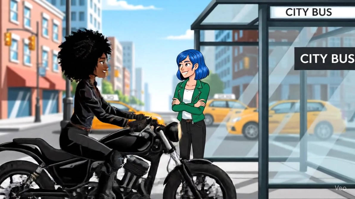 A ride for a kiss by ArtInMiddle on DeviantArt