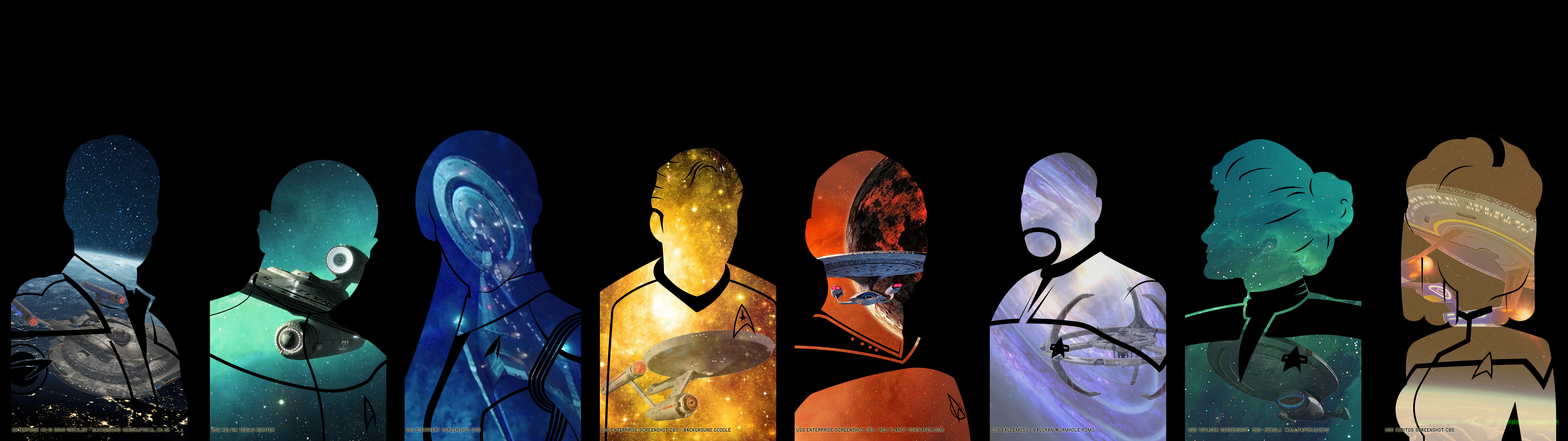 Star Trek Silhouette Wallpapers
