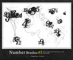 Number brushes #5