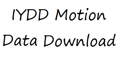 If You Do Do Motion Data Download