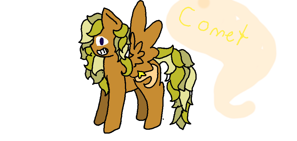 Comet adoptable by PonyPers0n on DeviantArt