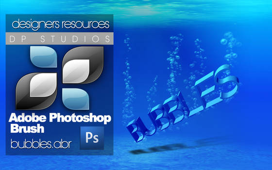 Photoshop Bubble Brush+PSD