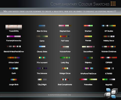 Complimentary Color Swatches 3