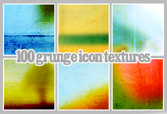 100 grungy icon textures