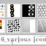 46 various icon textures