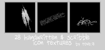 28 written + scribble textures