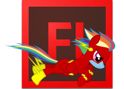 RainbowFlash Adobe Flash Icon