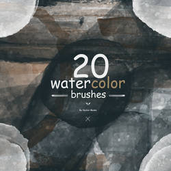 [20 Free] Watercolor Brushes - By Vector Media
