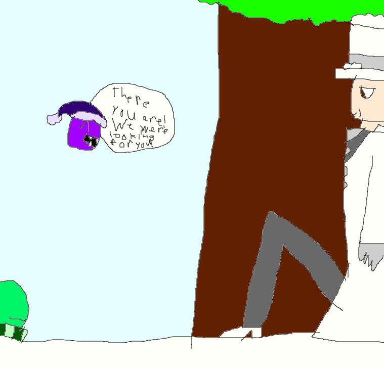 Hide N Seek in winter. by rollerbrawl895 on DeviantArt