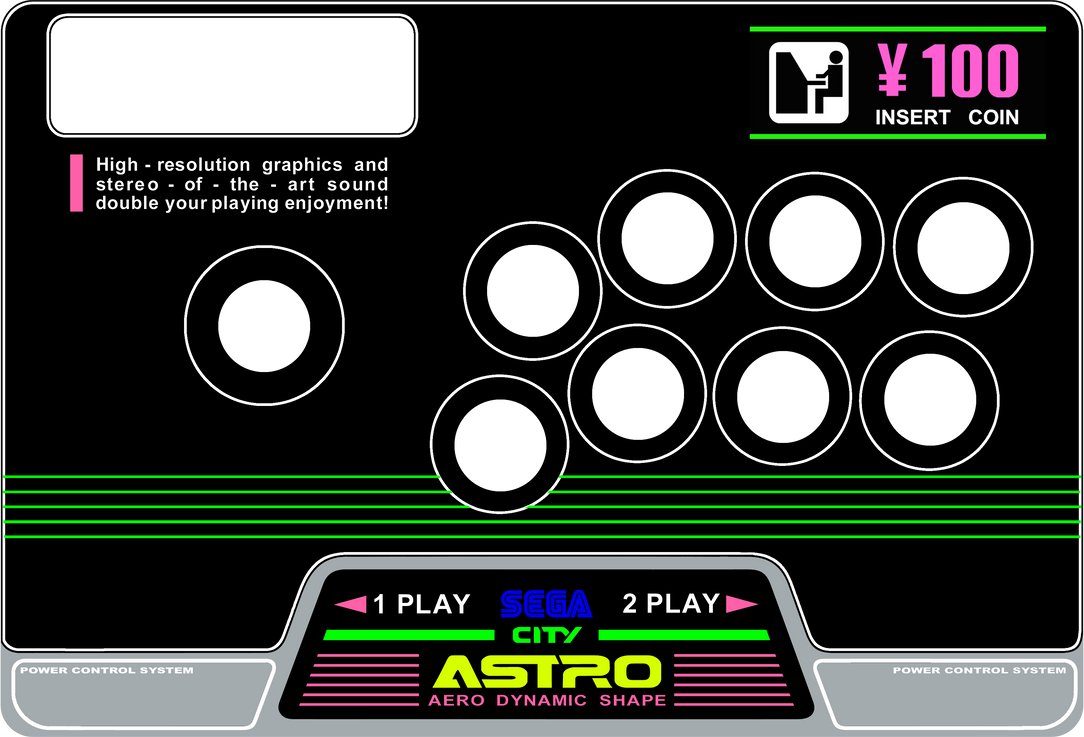 SEGA ASTRO CITY art for MadCatz SE by Lennonsoda93 on DeviantArt