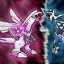 Dialga and Palkia