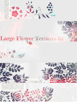 Large Flower Textures 03