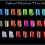 Colored Windows 7 Live Icons