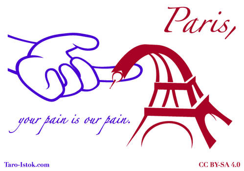 Paris, your pain is our pain.