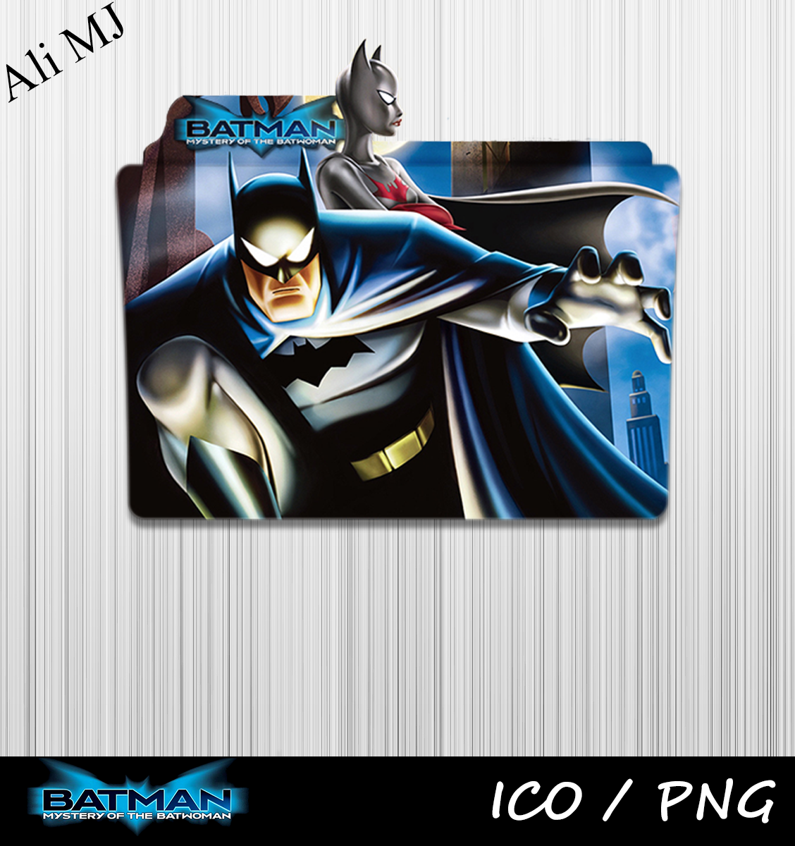 Batman Mystery of the Batwoman (2003) Folder Icon by AliMj on DeviantArt